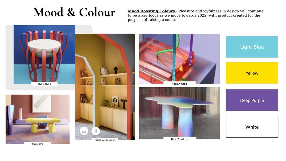 Mood & Colour palette